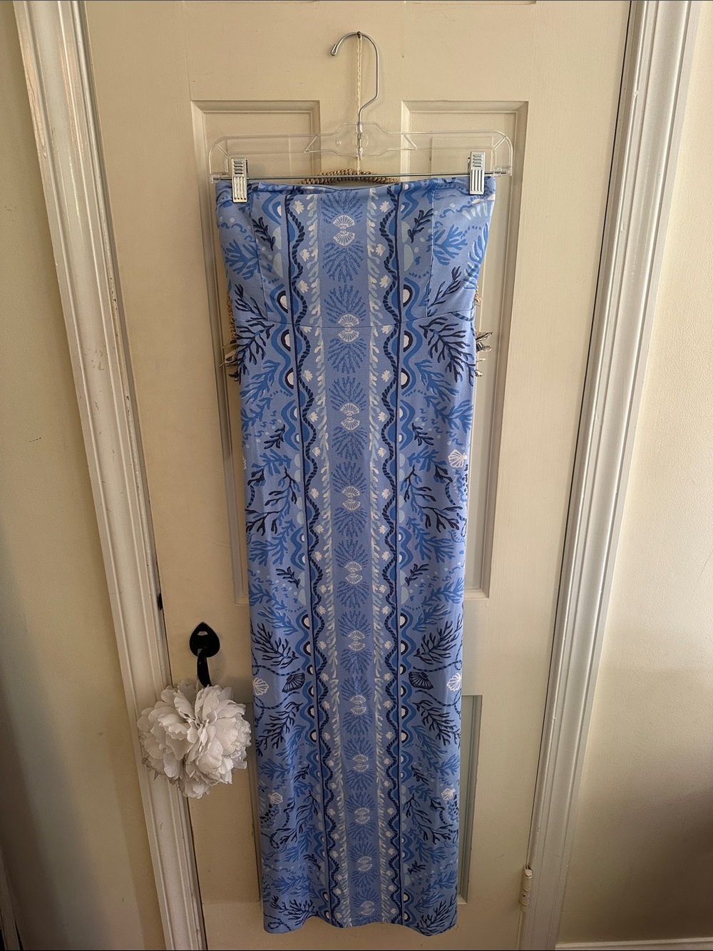 Blue Patterned Maxi Dress- Lilly Pulitzer